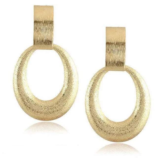 19 Styles, Rock Punk Geometric Dangle Earrings