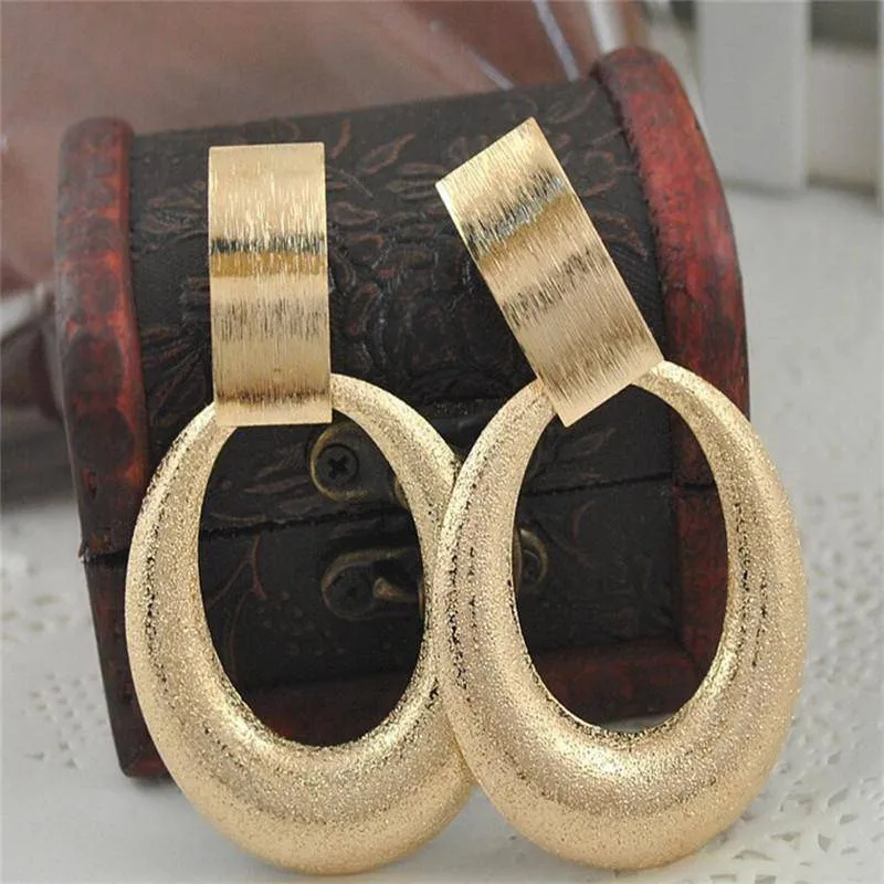 19 Styles, Rock Punk Geometric Dangle Earrings