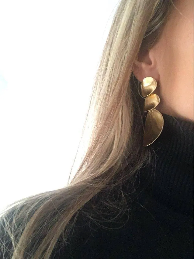 19 Styles, Rock Punk Geometric Dangle Earrings
