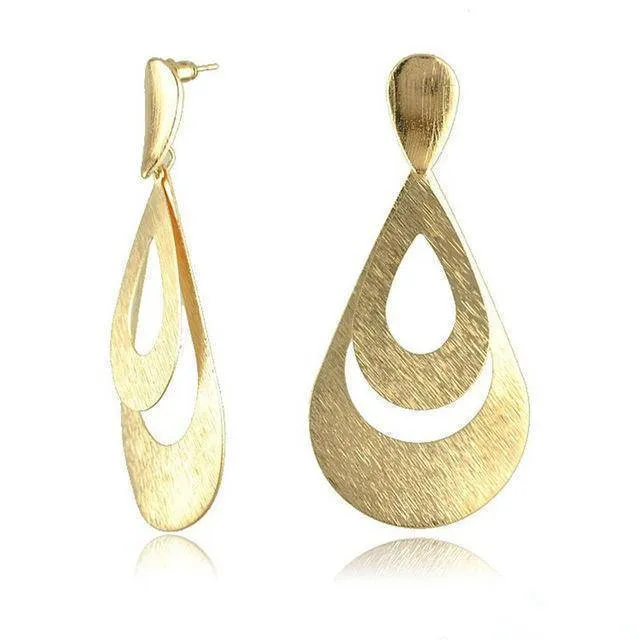 19 Styles, Rock Punk Geometric Dangle Earrings