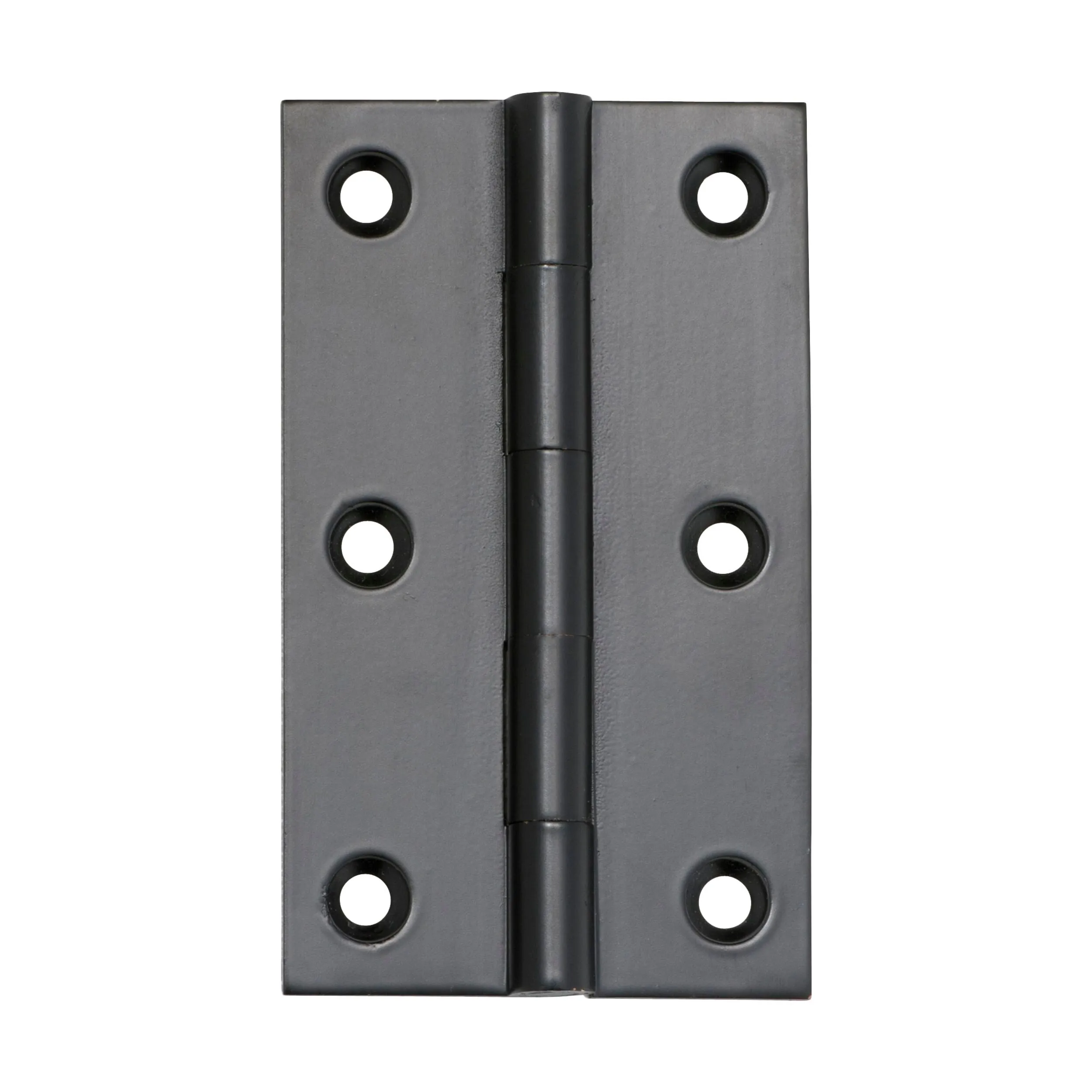 2970 Hinge Fixed Pin Matte Black H89xW50mm