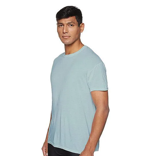 3-Pack: Men's Laviva Active Moisture Wicking Dry Fit Crew Neck Shirts