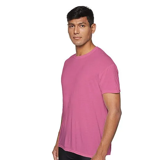 3-Pack: Men's Laviva Active Moisture Wicking Dry Fit Crew Neck Shirts