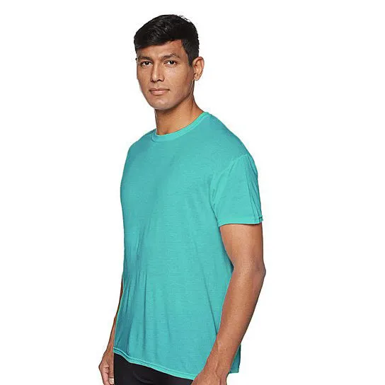 3-Pack: Men's Laviva Active Moisture Wicking Dry Fit Crew Neck Shirts