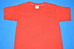 80s Red Blank 100% Cotton t-shirt Youth Small