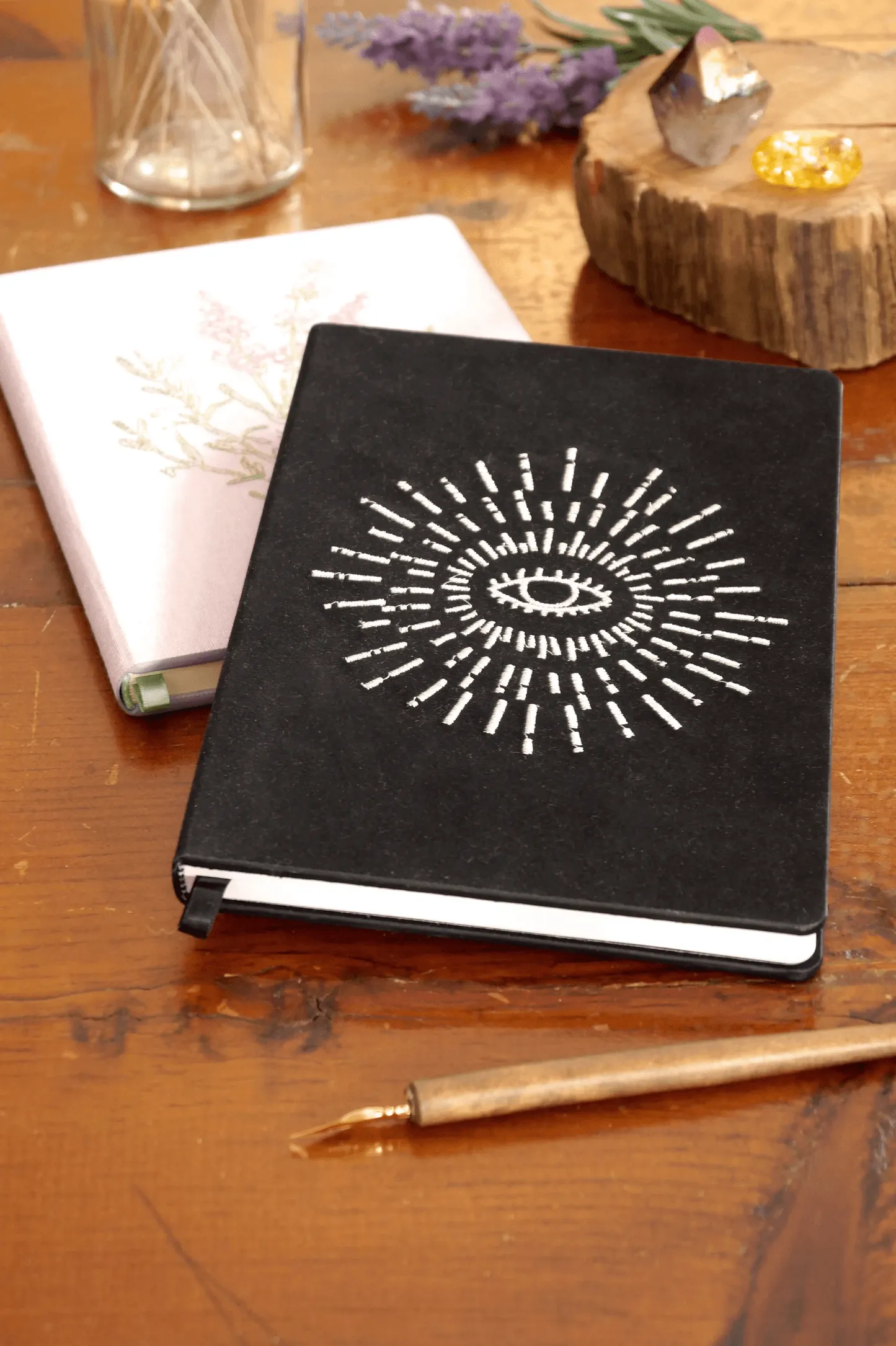 Awakening Embroidered Journal