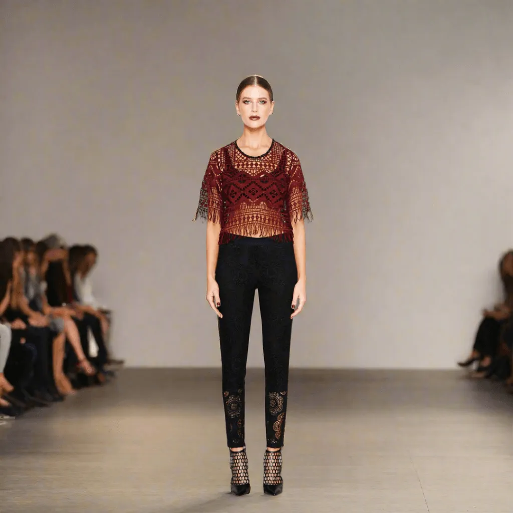 Bohemian Embroidered Top