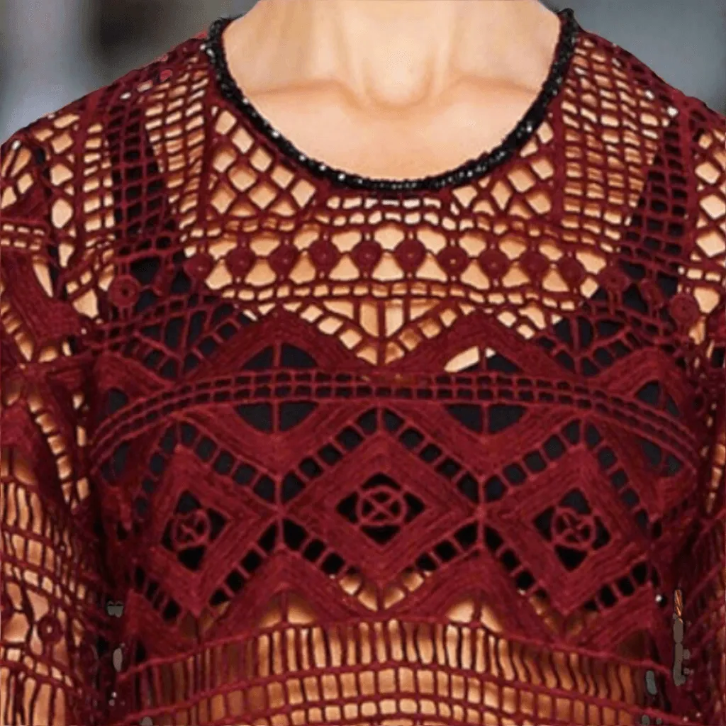 Bohemian Embroidered Top