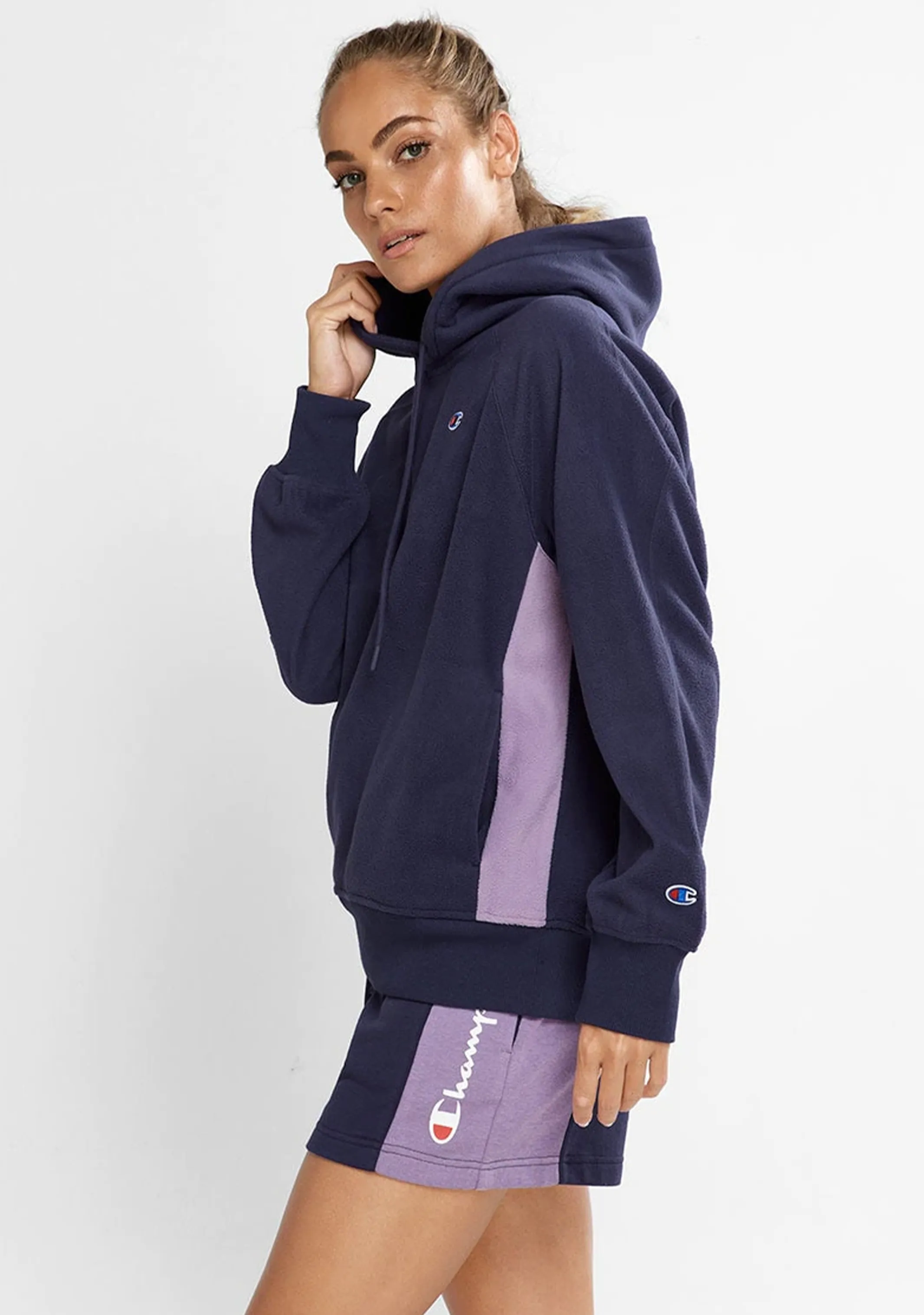Champion Womens Rochester Polar Hoodie <br> CTMMN PUR