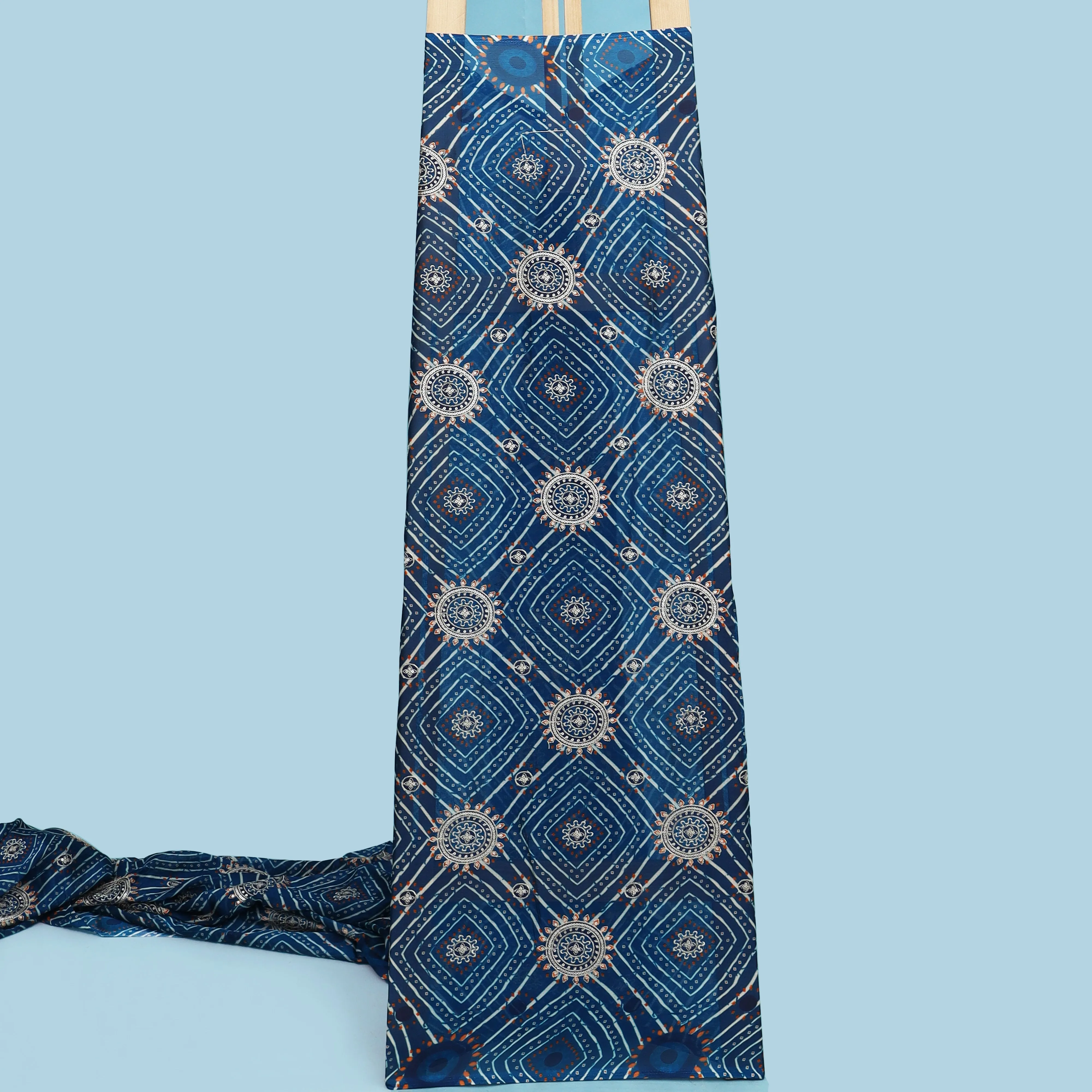 Chinon Position Print Embroidery Fabric
