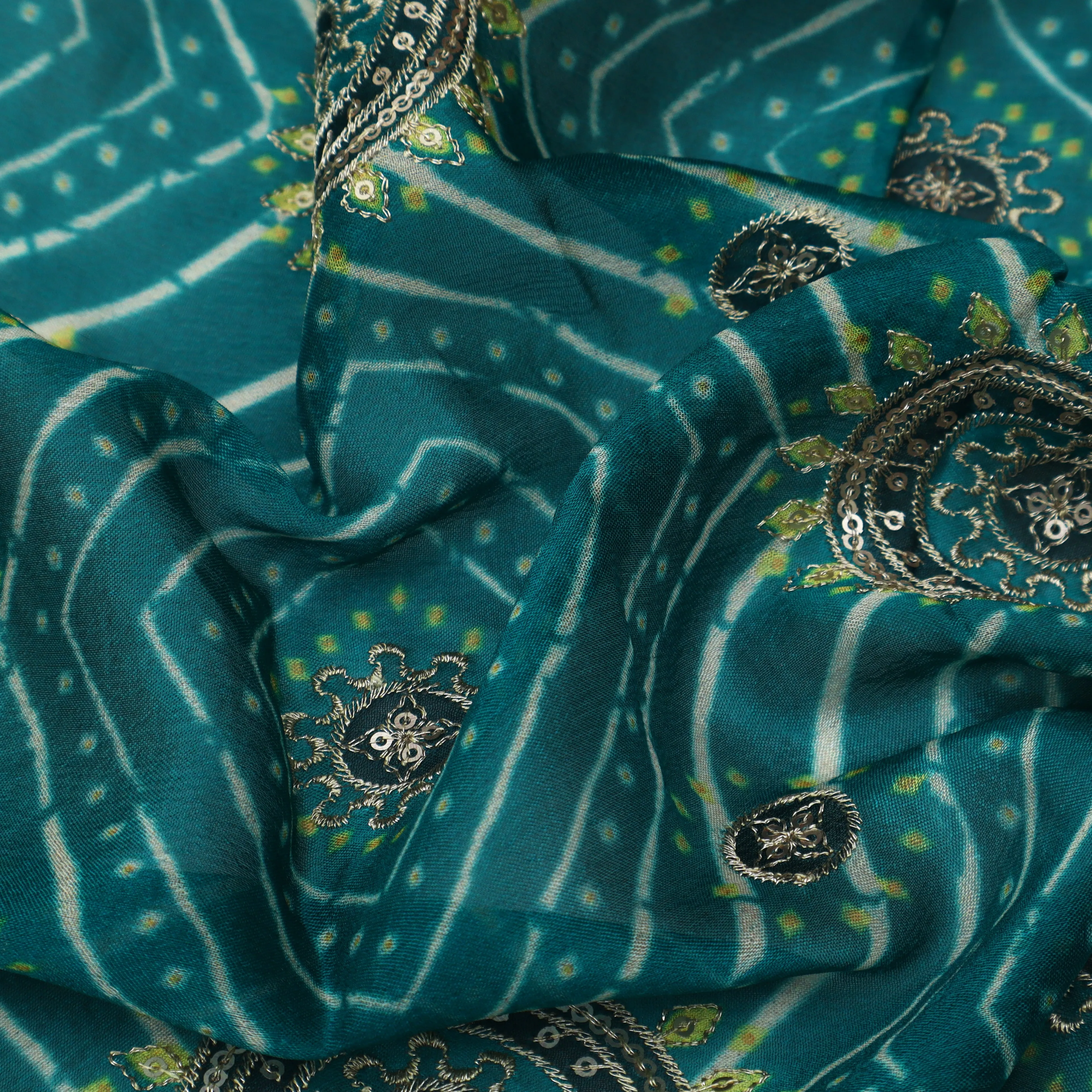 Chinon Position Print Embroidery Fabric