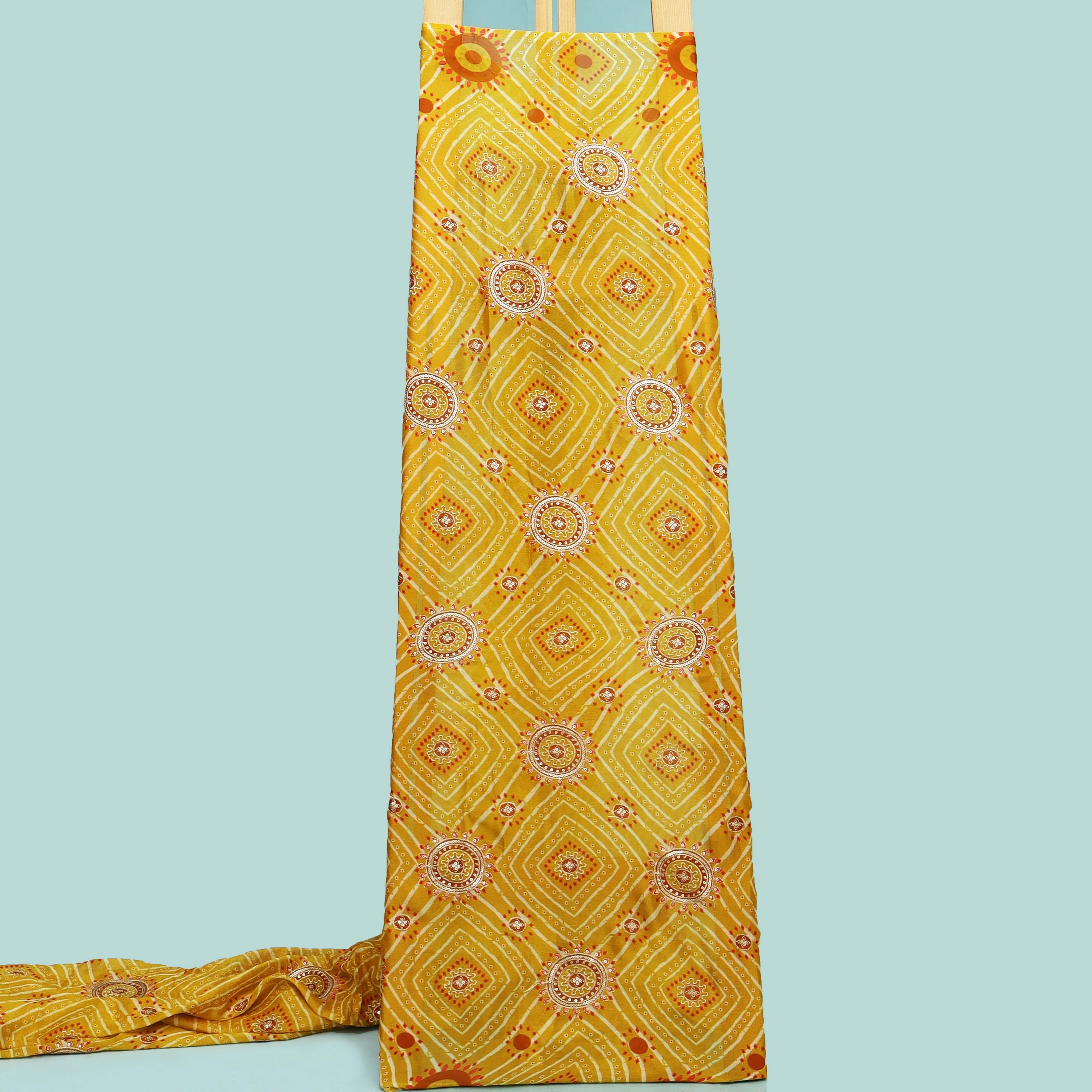 Chinon Position Print Embroidery Fabric
