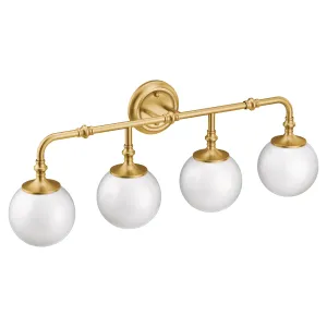 Colinet Chrome four globe bath light