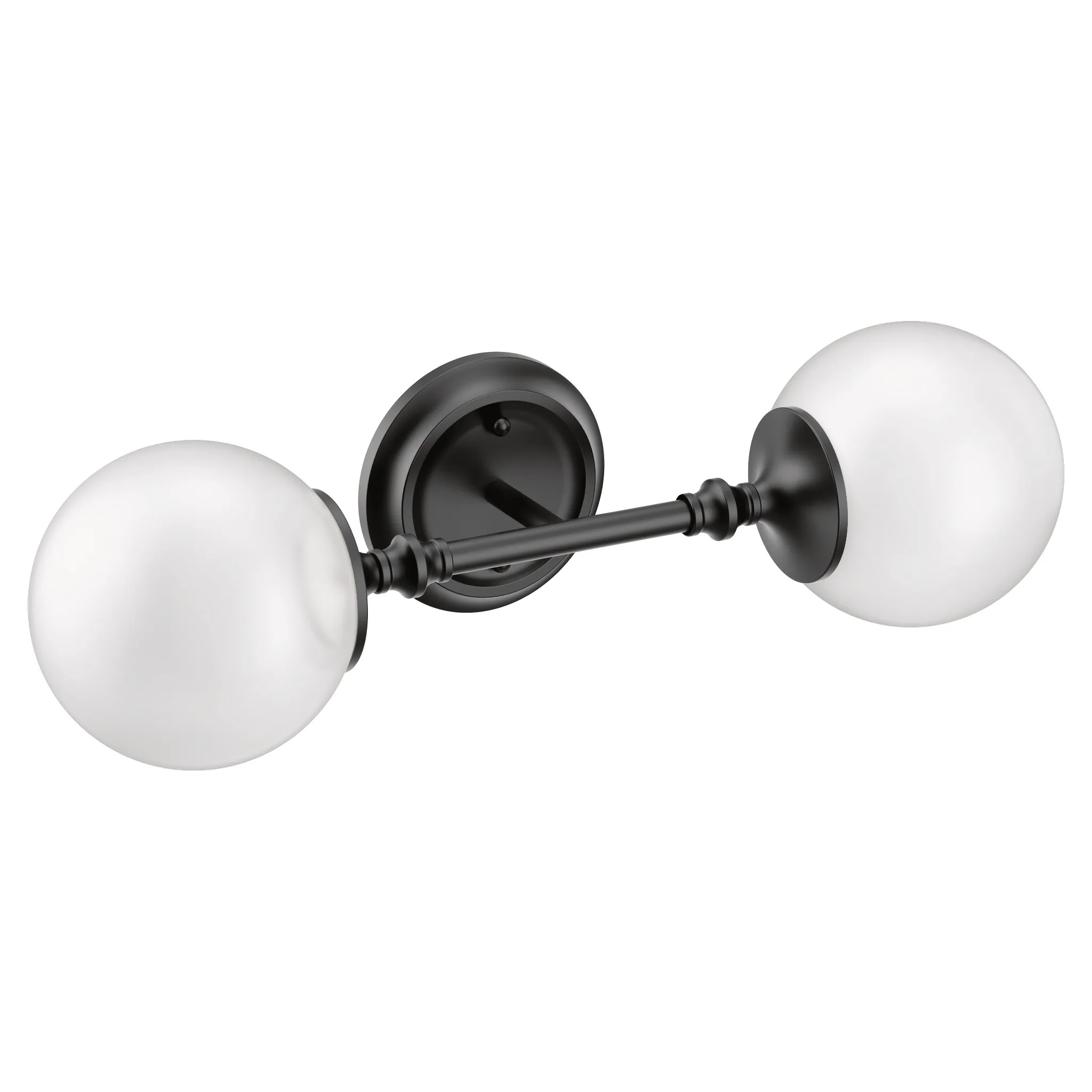 Colinet Chrome two globe bath light