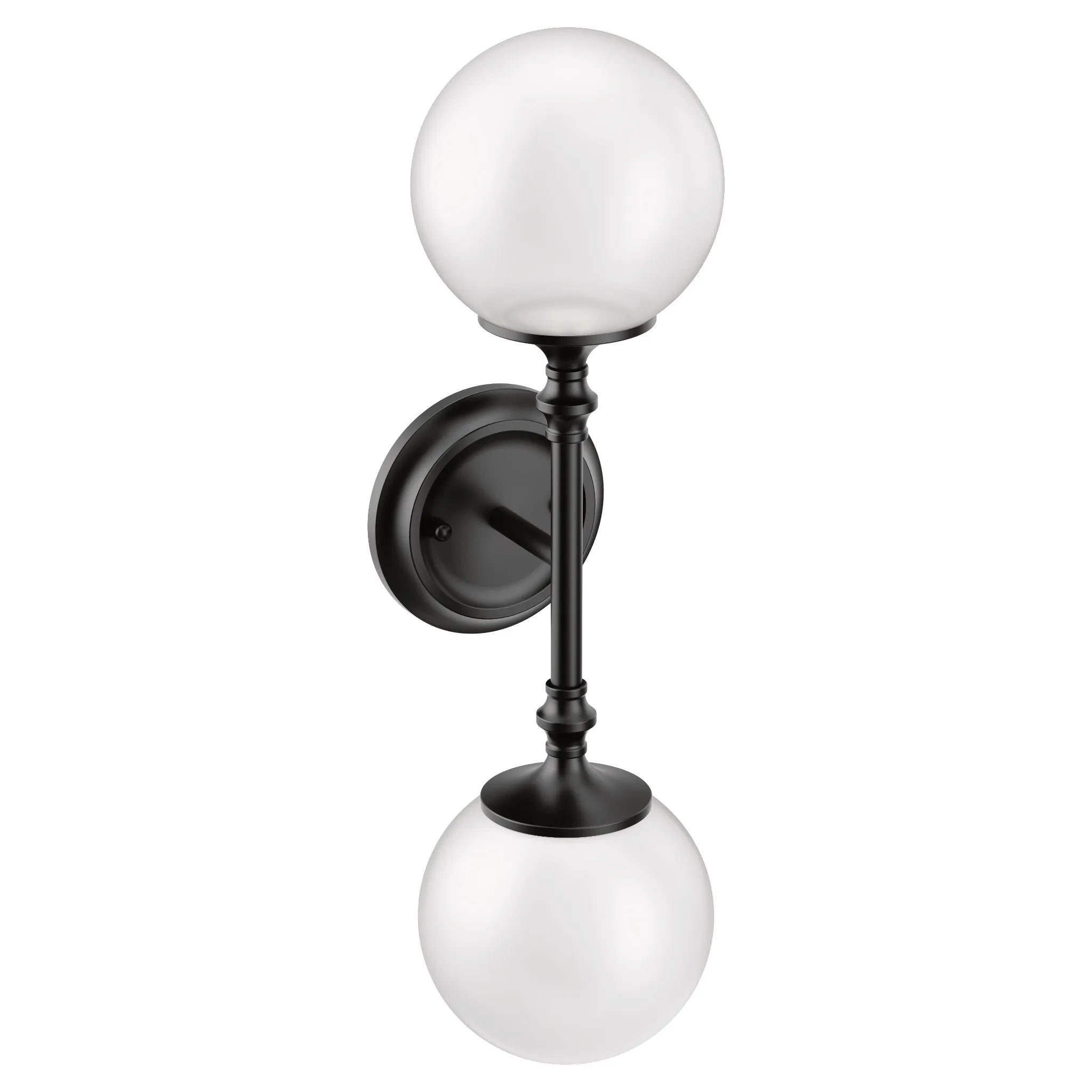 Colinet Chrome two globe bath light