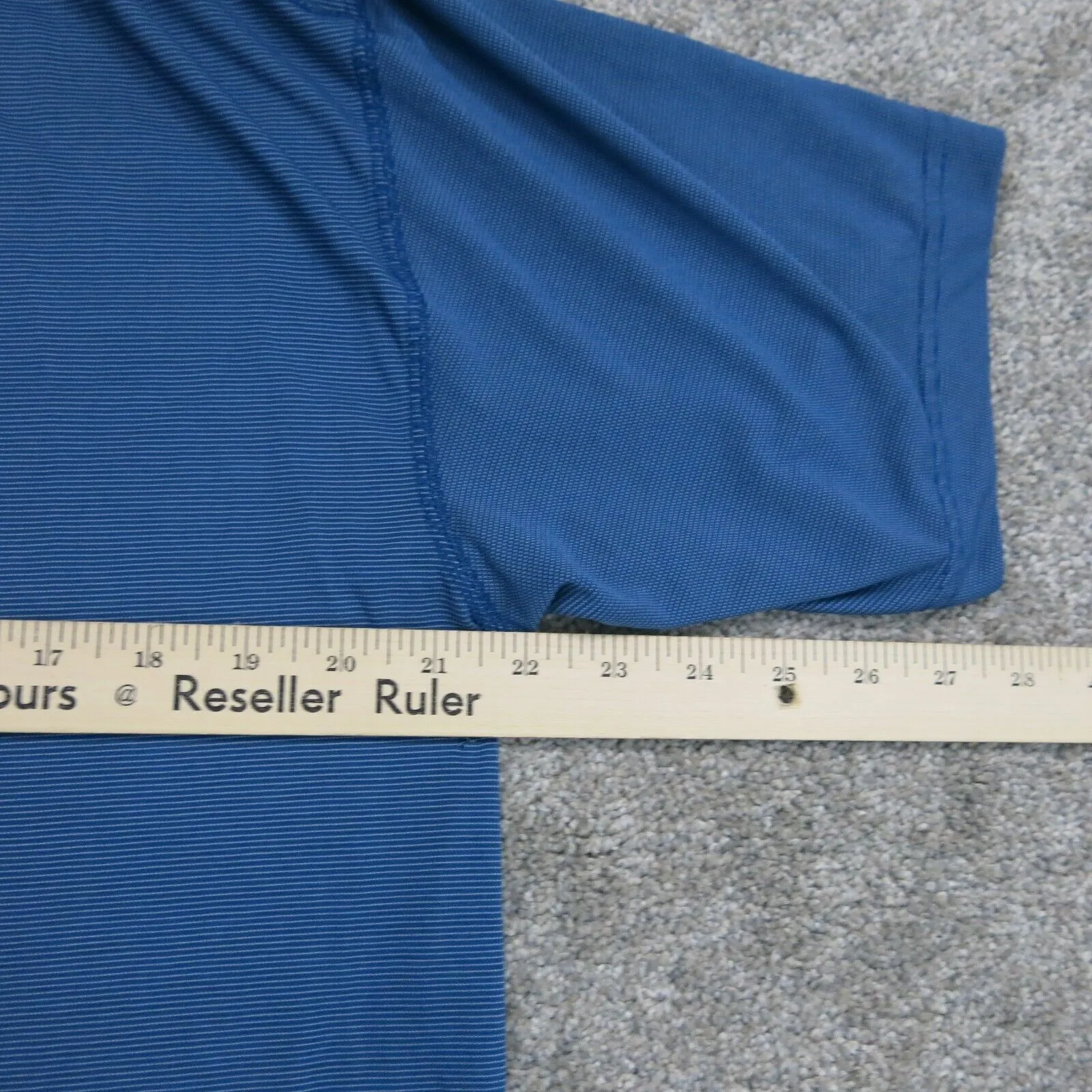 Columbia Sportswear Mens T Shirt Top Striped Crew Neck Tee Short Sleeve Blue XXL