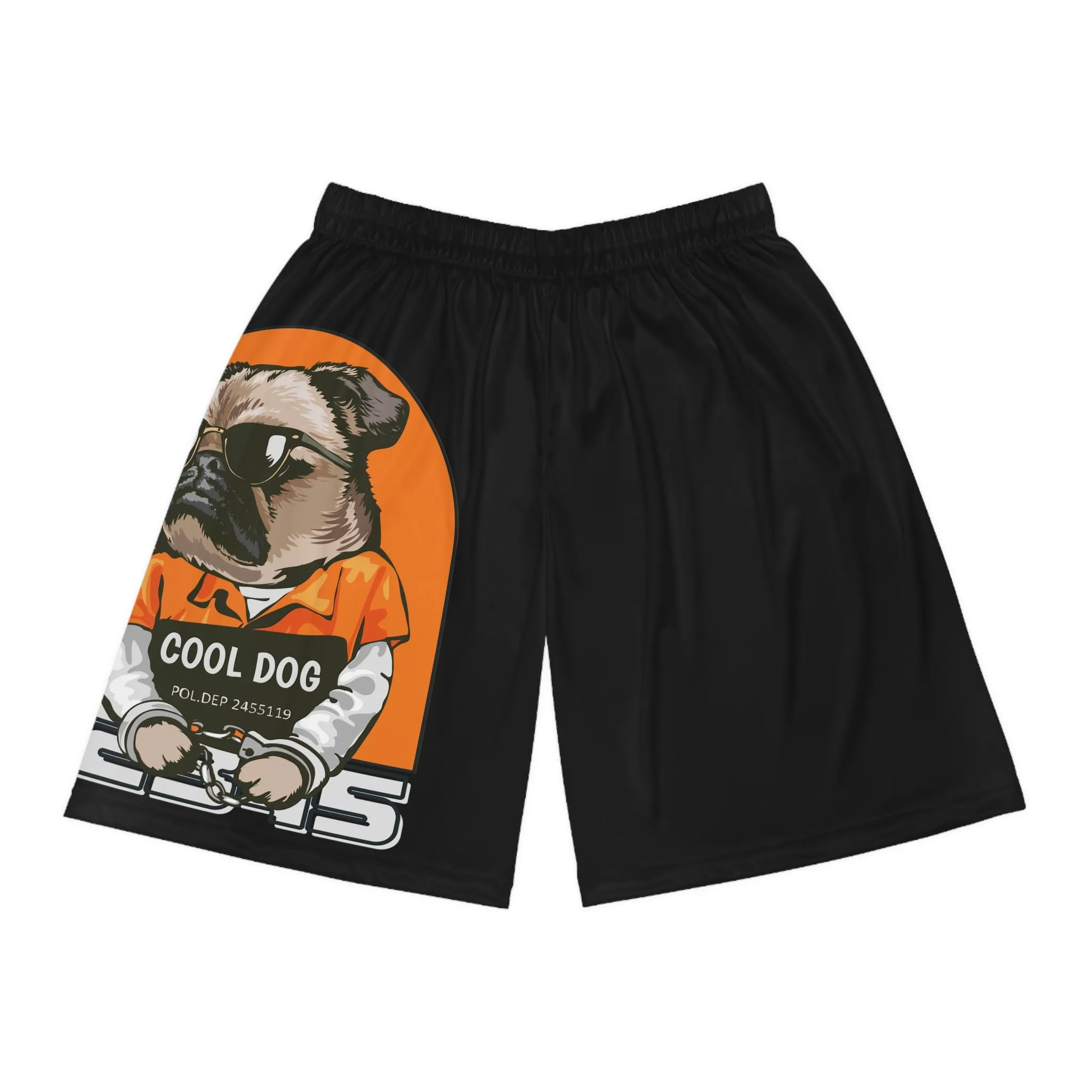 Cool Dog Basketball Shorts POD