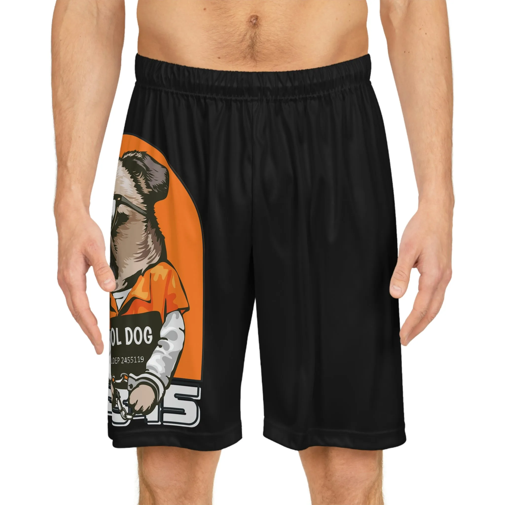 Cool Dog Basketball Shorts POD