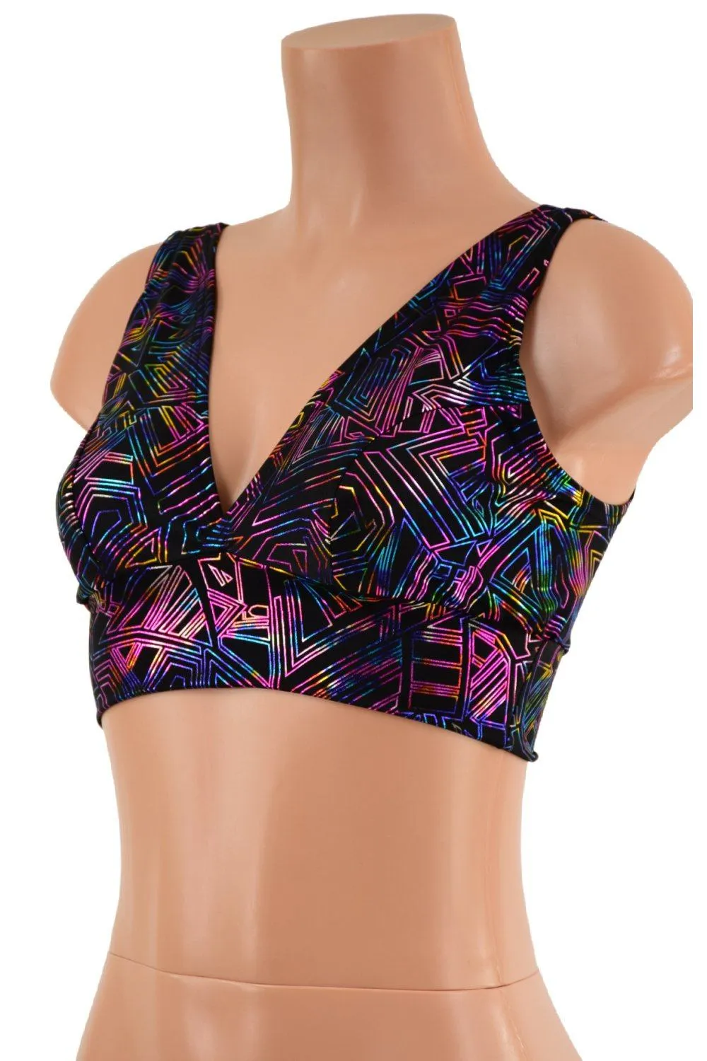 CyberSpace Metallic Spandex Fabric