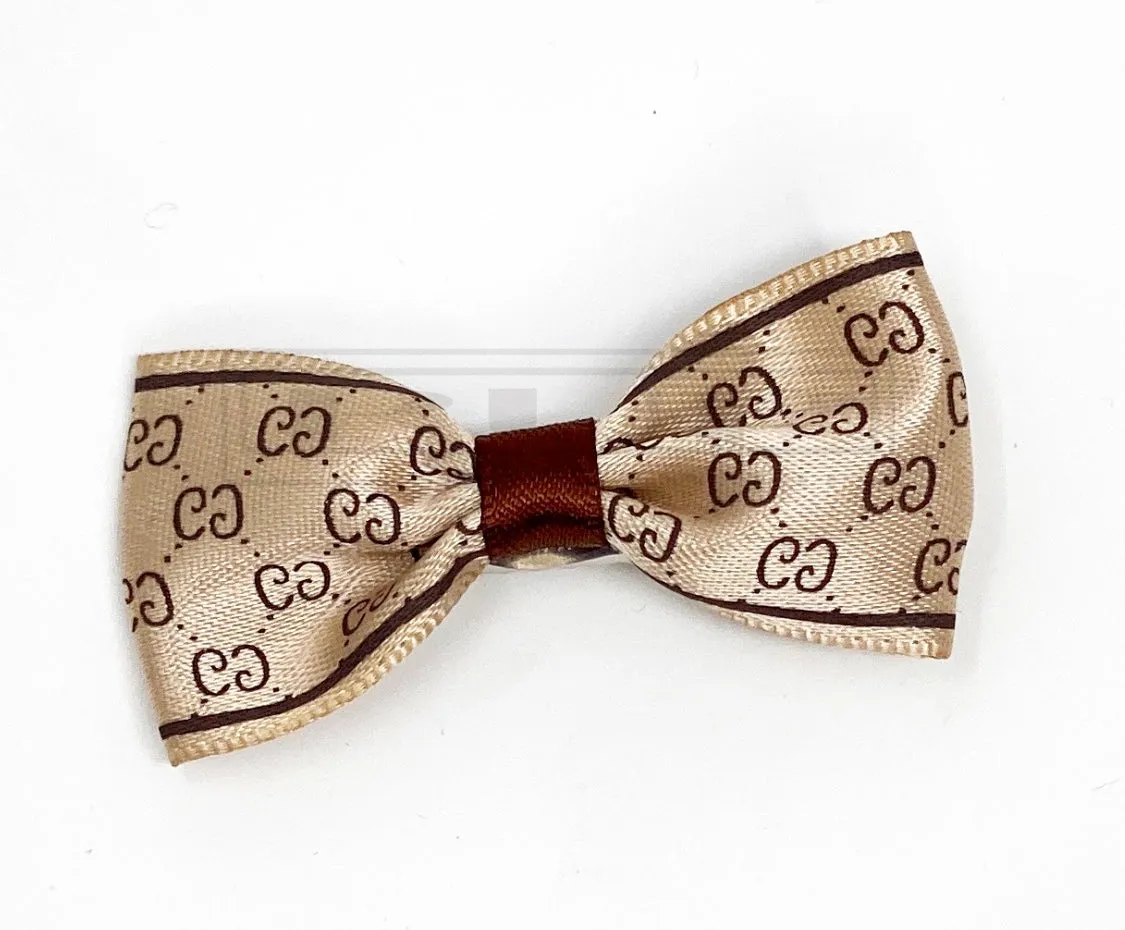 Designer Inspired Hair Bowtie Clips (Various styles)