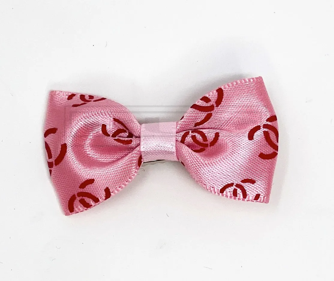 Designer Inspired Hair Bowtie Clips (Various styles)