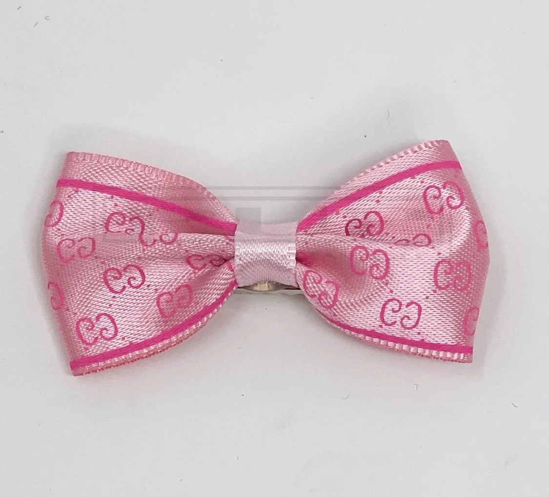 Designer Inspired Hair Bowtie Clips (Various styles)
