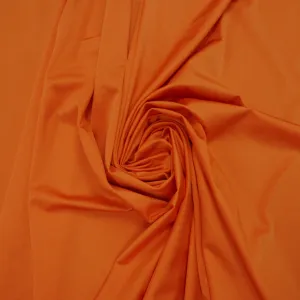 ERT.Orange Solid Spandex Stretch Fabric