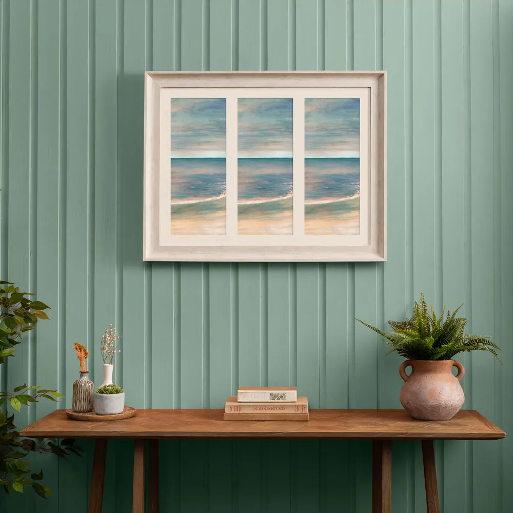 Etive Framed Print Birch/Atlas