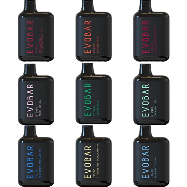 EVO Bar Disposable ET3000 | 3000 Puff | 8.5mL | 5%