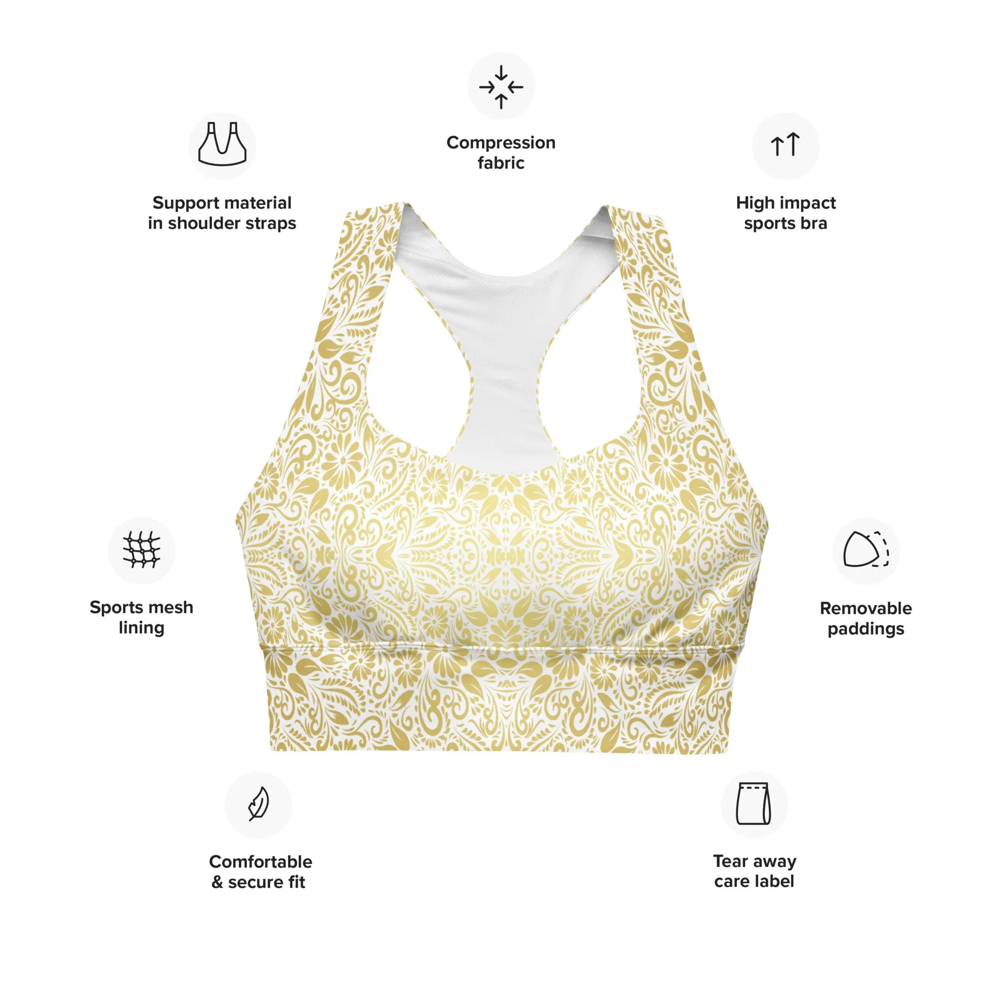 Fashionable Yoga Sports Bra