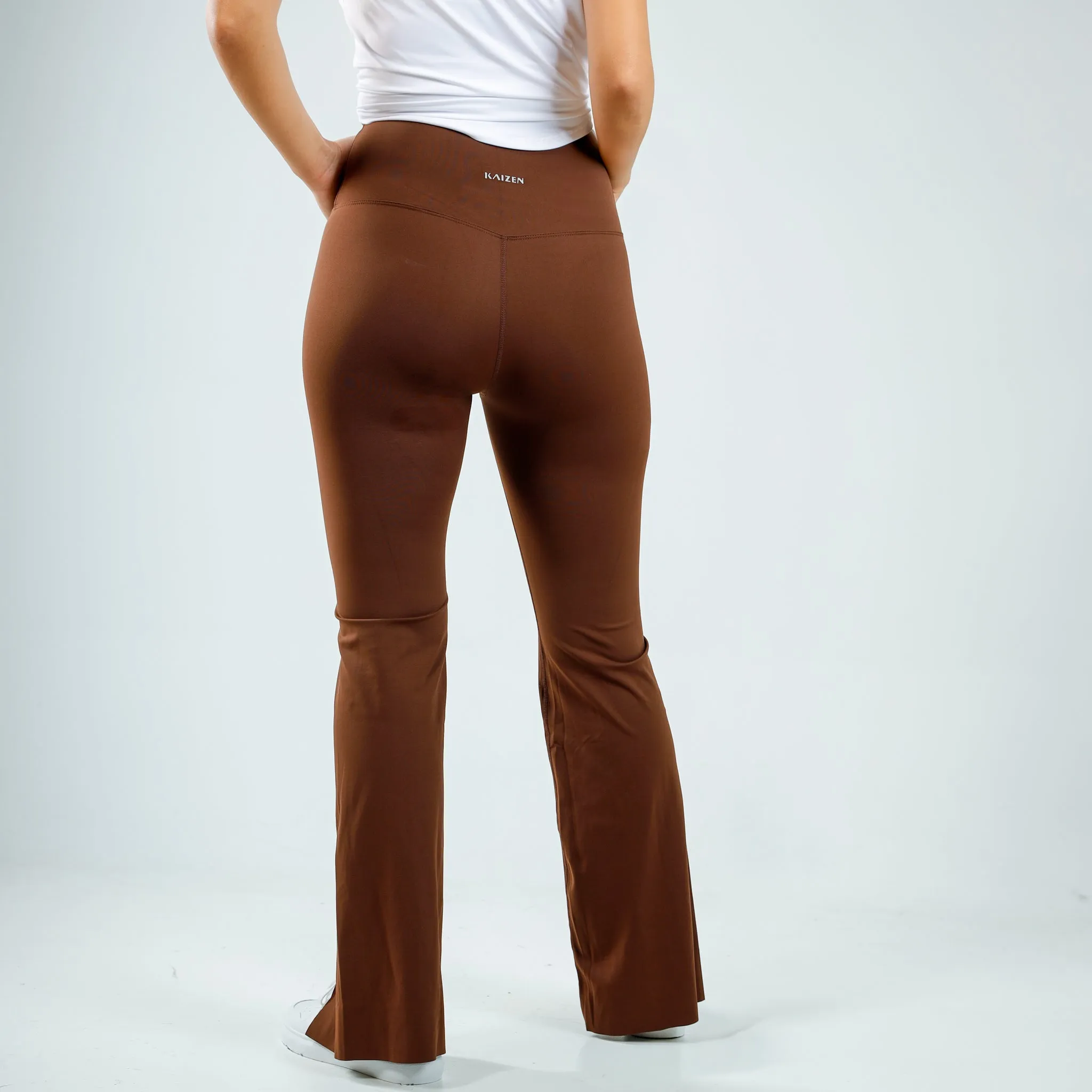 Flared front cut Leggings