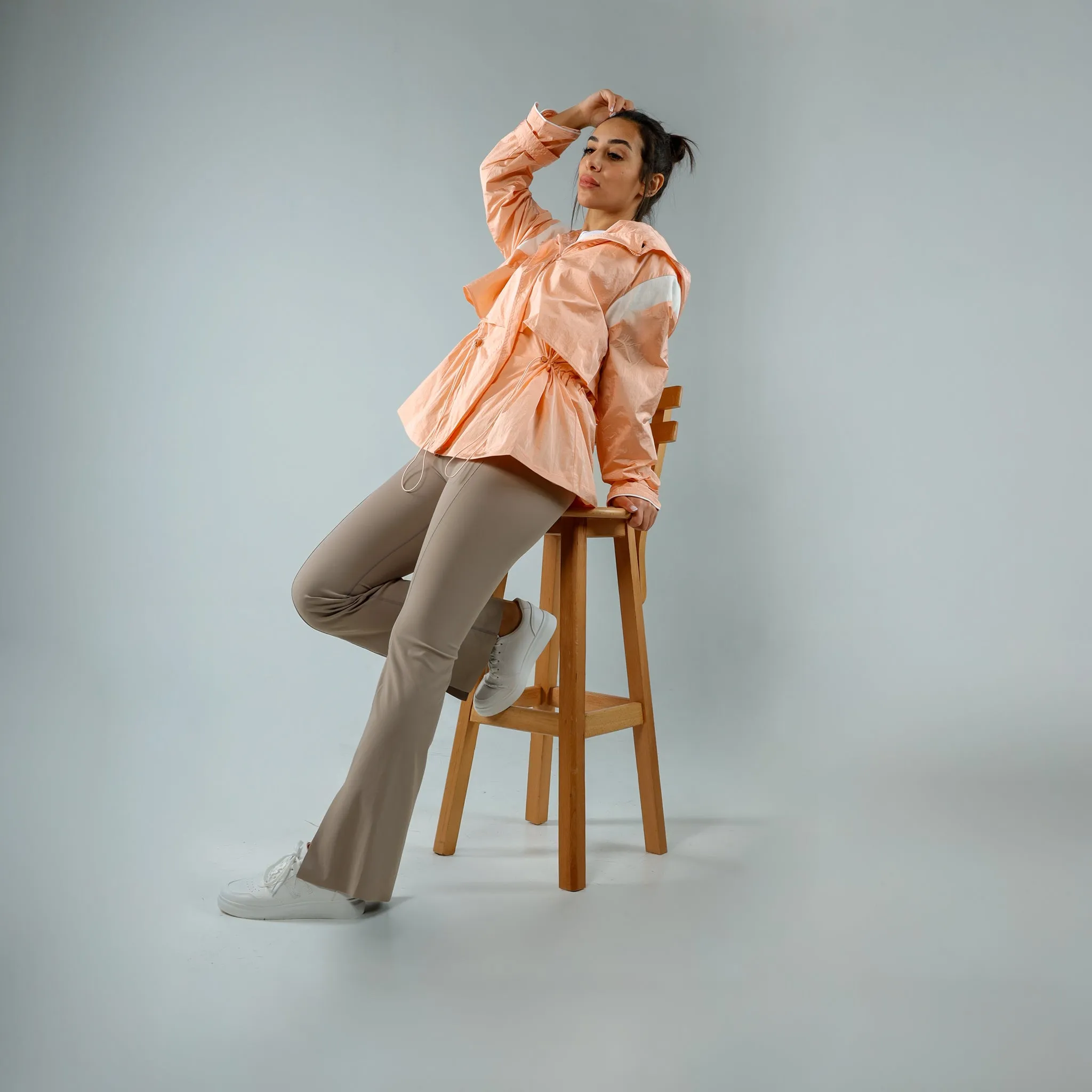 Flared front cut Leggings