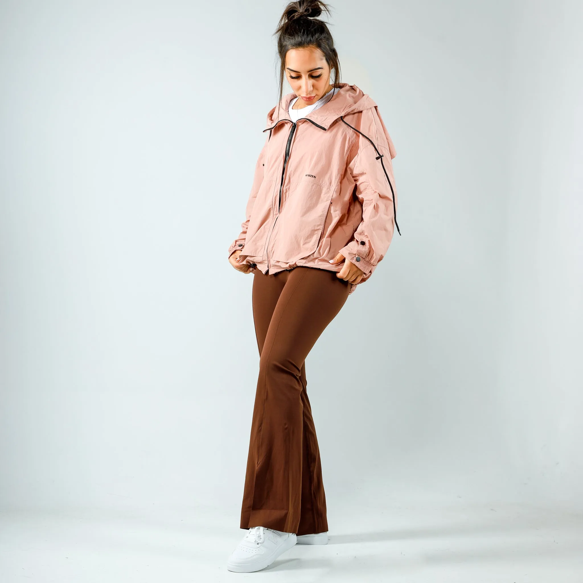Flared front cut Leggings