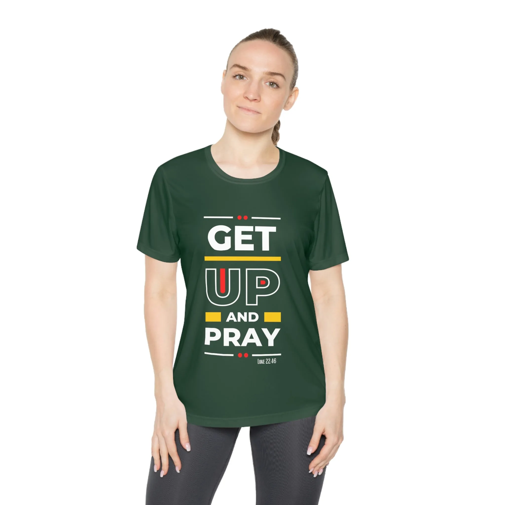 Get Up and Pray Ladies Competitor Tee