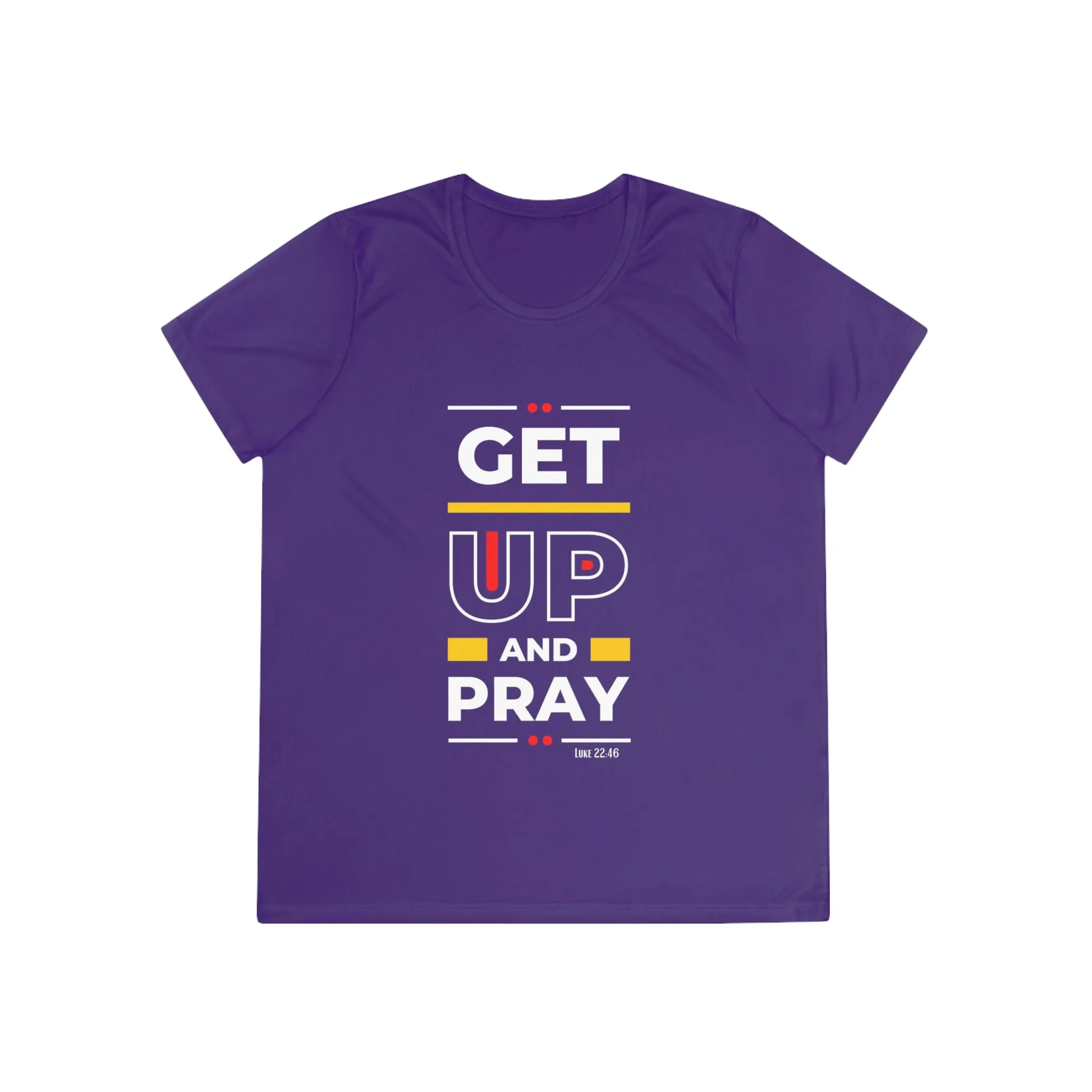 Get Up and Pray Ladies Competitor Tee