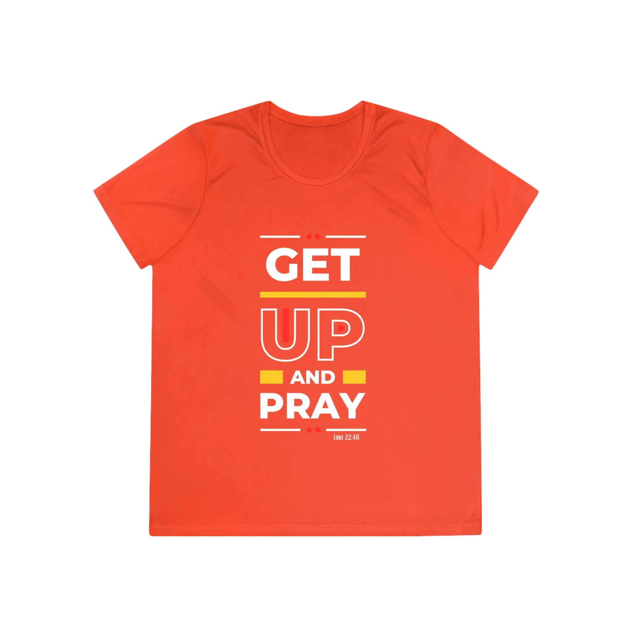 Get Up and Pray Ladies Competitor Tee