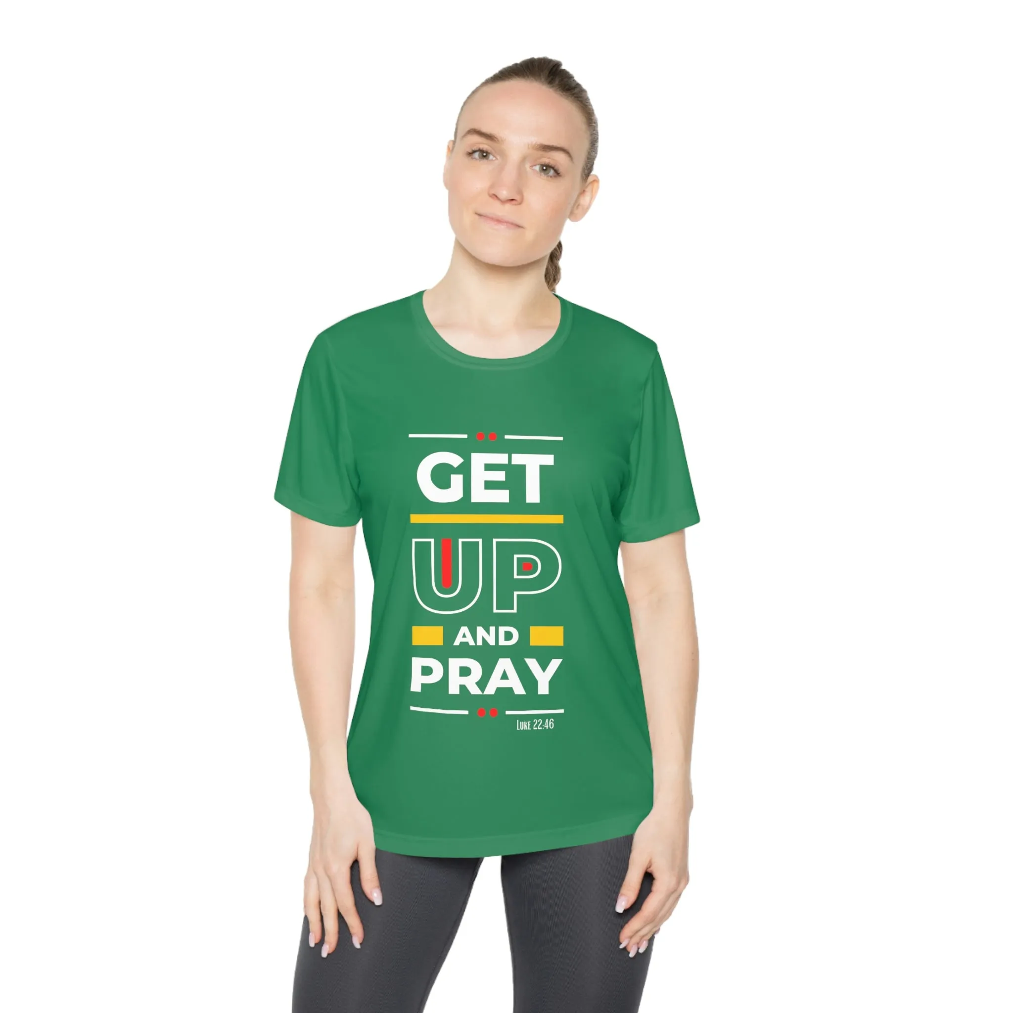 Get Up and Pray Ladies Competitor Tee