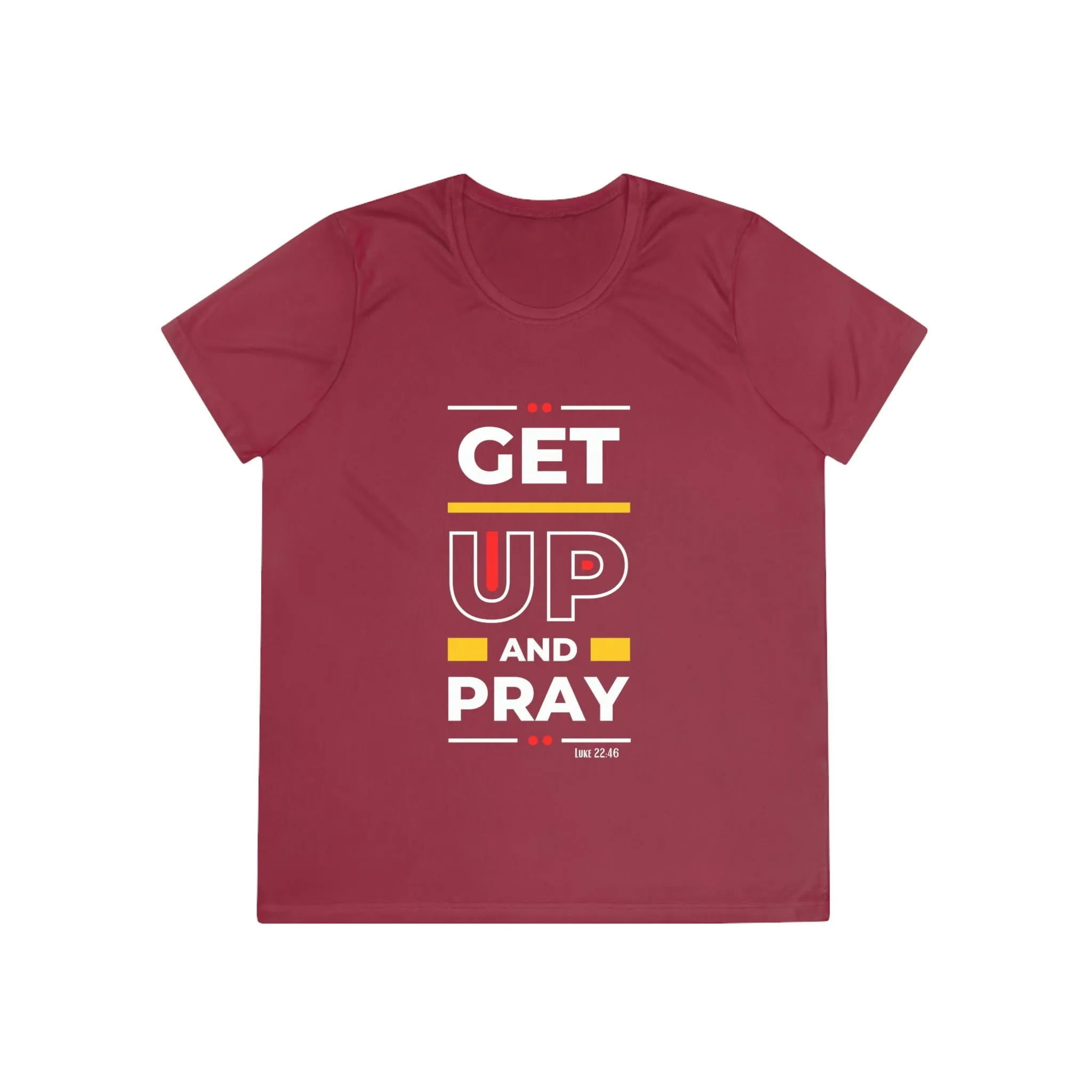 Get Up and Pray Ladies Competitor Tee