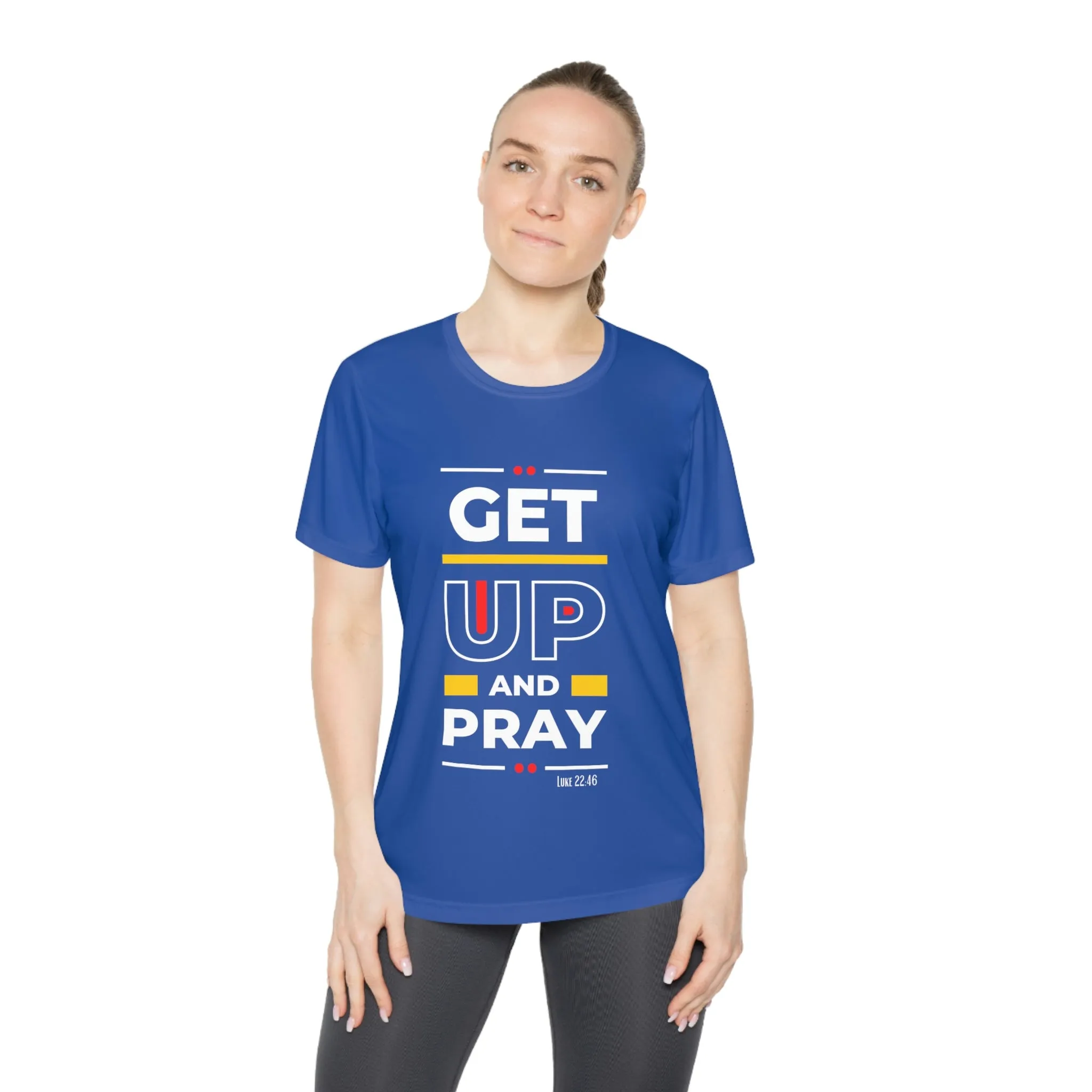 Get Up and Pray Ladies Competitor Tee