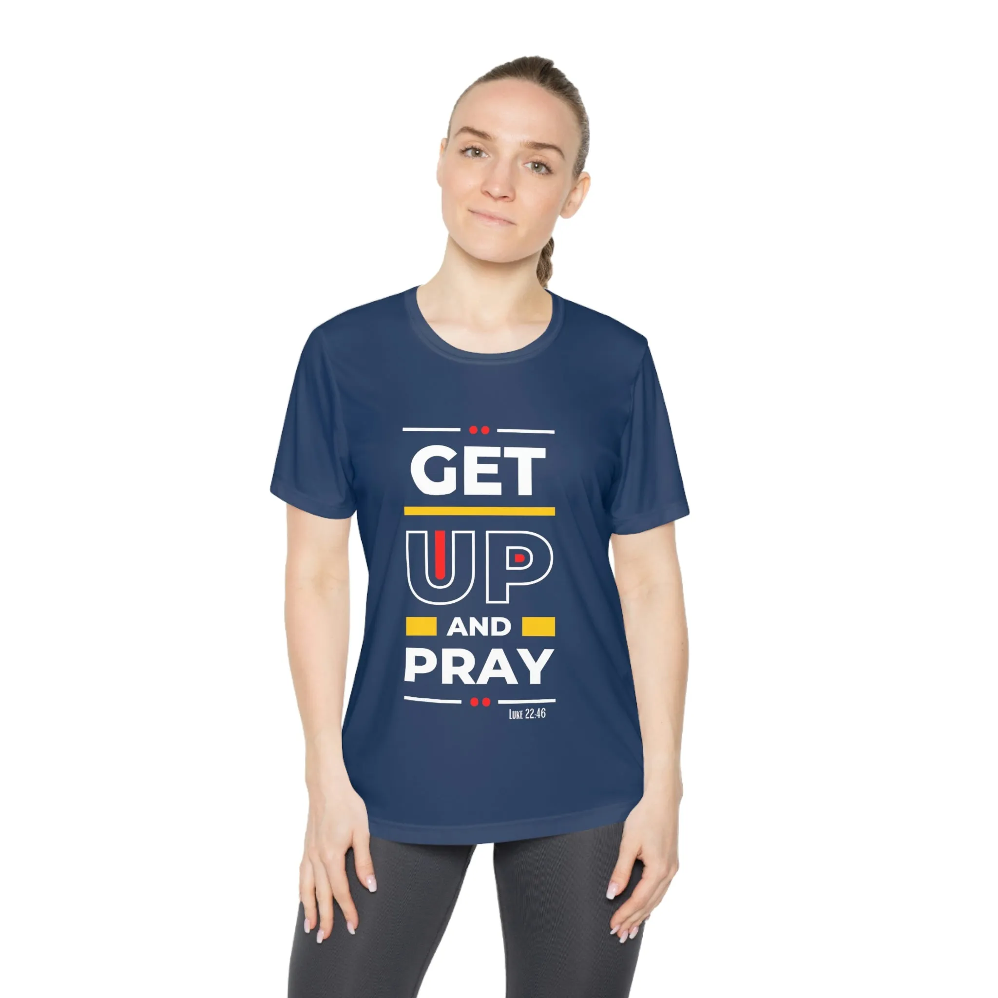 Get Up and Pray Ladies Competitor Tee