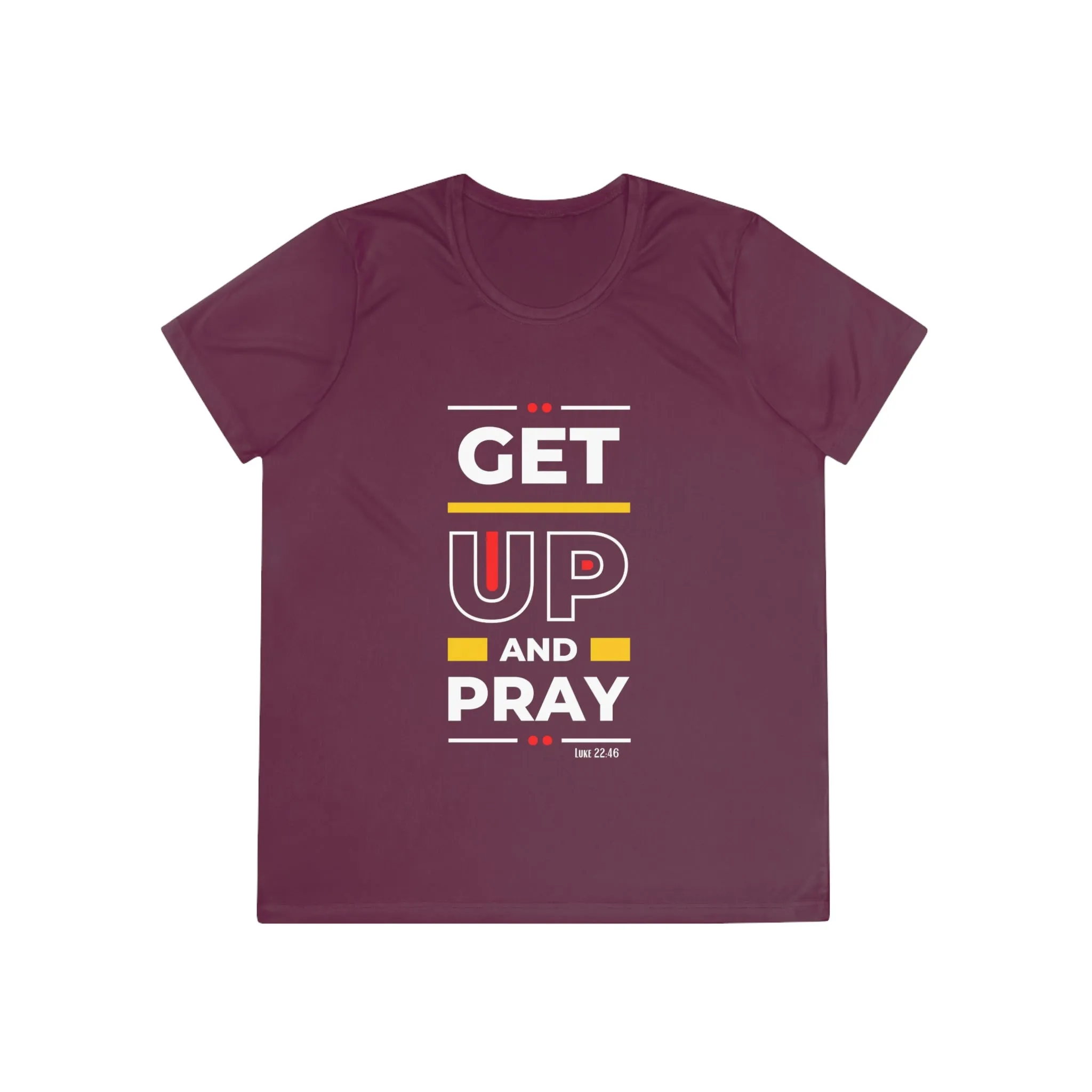 Get Up and Pray Ladies Competitor Tee
