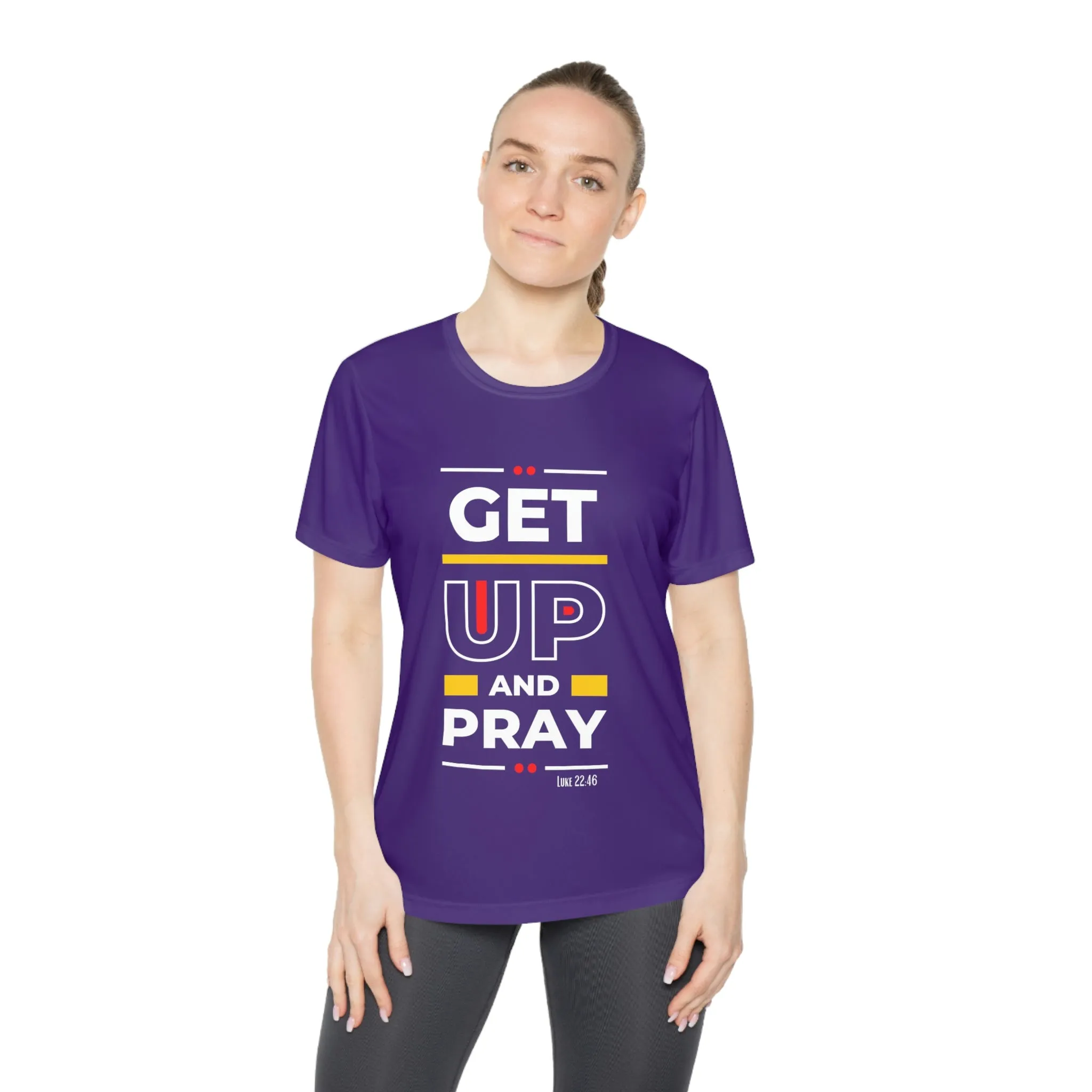 Get Up and Pray Ladies Competitor Tee