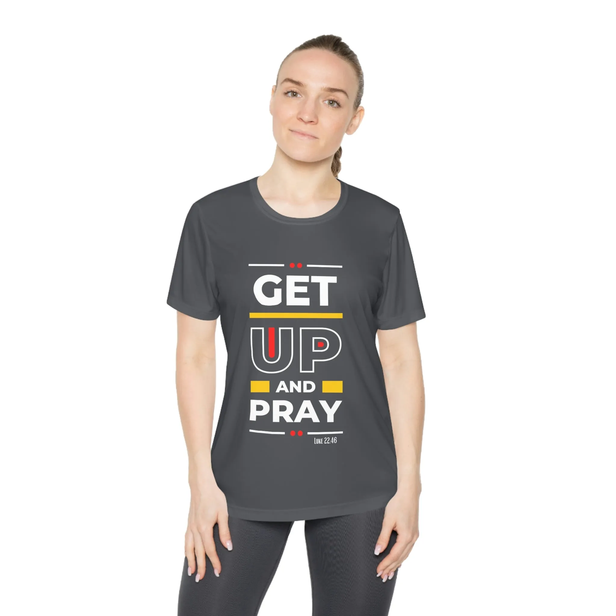 Get Up and Pray Ladies Competitor Tee