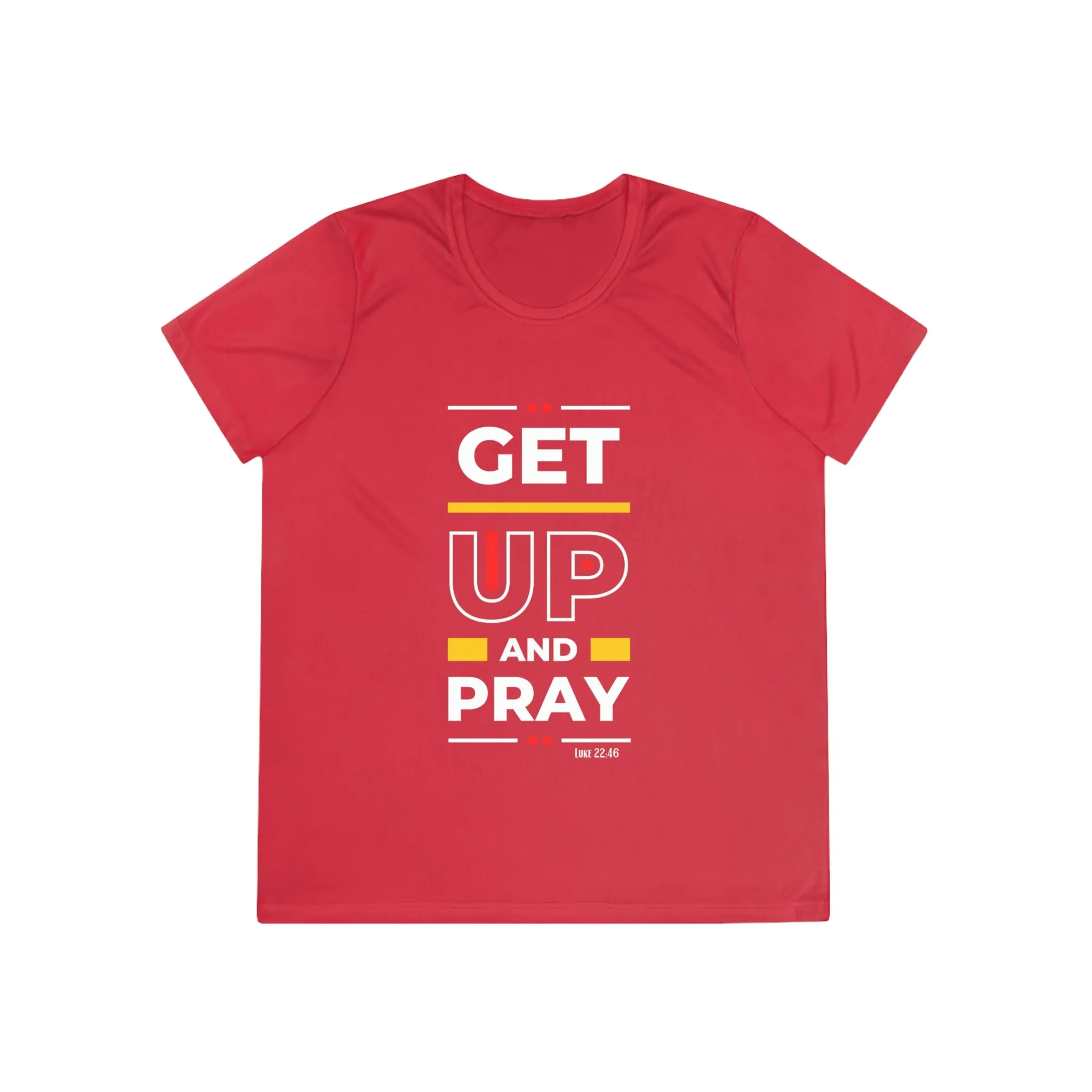 Get Up and Pray Ladies Competitor Tee