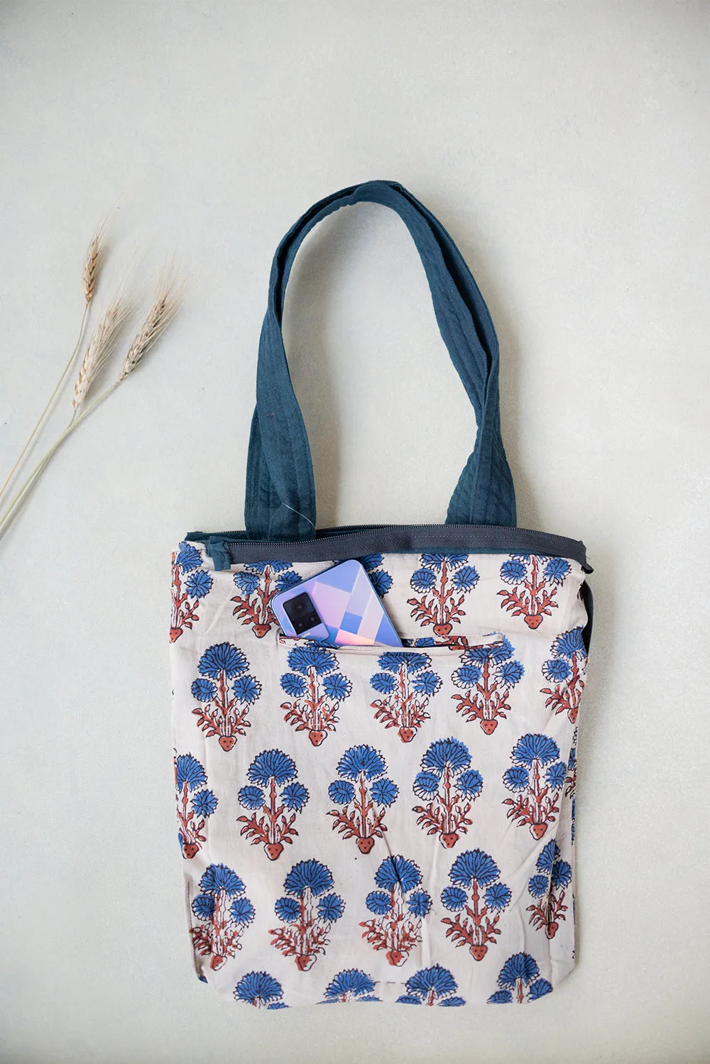 Green Kutch Embroidered Bag