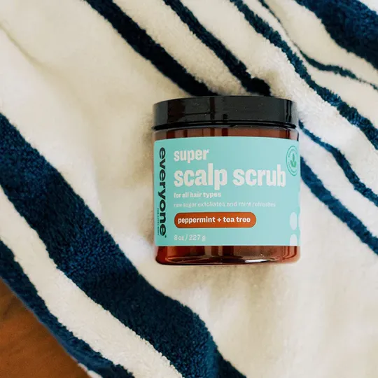 Hair Care Super Scalp Scrub - Peppermint & Tea Tree