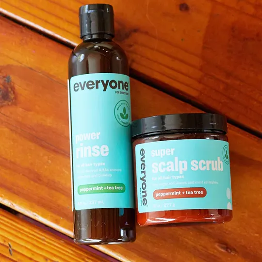 Hair Care Super Scalp Scrub - Peppermint & Tea Tree
