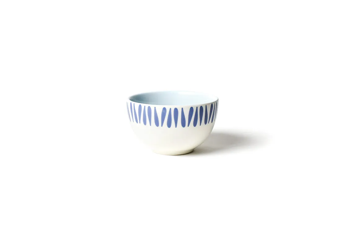Iris Blue Drop Small Bowl