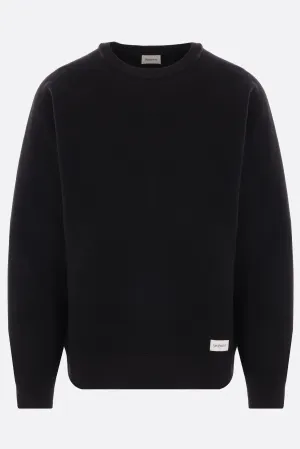 Jersey Logo Patch Sweatshirt