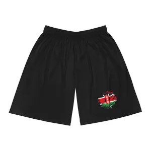 Kenyan Flag Basketball Shorts